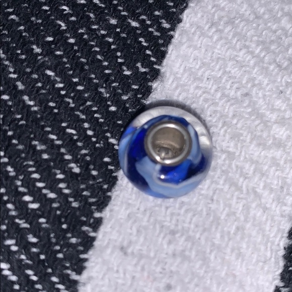 4/$20 Blue Sterling Silver Charm for Bracelet - Picture 3 of 3